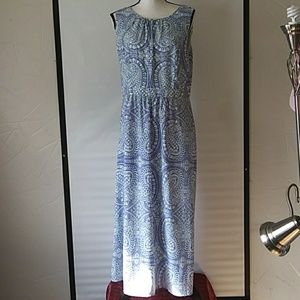 Talbots maxi dress 12P